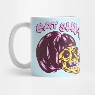 Yellow skull Mug